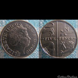 5 Pence 2010