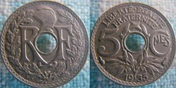 5 Centimes 1935