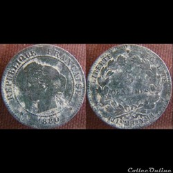 5 Centimes 1880 A