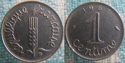 1 Centime 1967