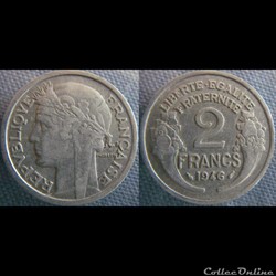 2 Francs 1946