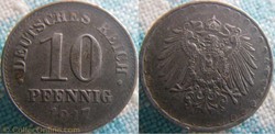 10 Pfennig 1917 A