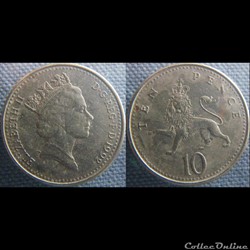 10 Pence 1992