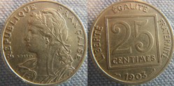 25 centimes 1903