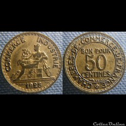 50 centimes 1928