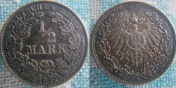 1/2 mark 1912 D