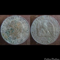 5 Centimes 1854 MA