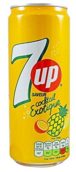 7 Up Cocktail Exotic slim
