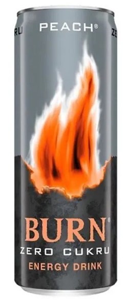 Burn Pêche 25cl