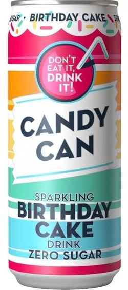 Candy Can Birthday Cake 50cl
