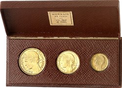 Coffret des 3 essais 1931 Morlon