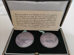 Coffret de 2 essais de 10 Francs Hercule 1964