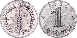 1 centime 1960 Petit Module (GENI SP63)