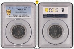 10 Francs Mathieu (PCGS SP63)