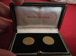 Coffret de 2 essais de 5 centimes Marianne 1962