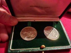 Coffret de 2 essais de 5 Francs Semeuse 1970