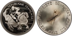 100 Francs JO1992 - Hockey (PCGS SP67)