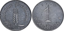1 centimes 1960 Epi Aluminium (NGC SP62)
