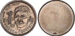 Epreuve Uniface Coubertin (GENI SP62)