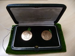 Coffret de 2 essais de 10 Francs Mathieu 1974