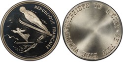 100 Francs JO1992 - Saut à ski (PCGS SP68)