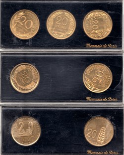 Concours monétaire de 1961 essai