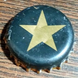 CHAPA Damm 1876 estrella