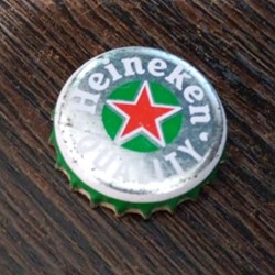 CHAPA Heineken clásica