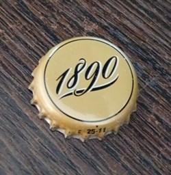 Chapa cerveza 1890