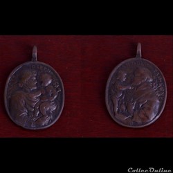 médaille du XVIII ème saint joseph