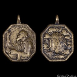 médaille de saint augustin