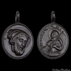 médaille du XVIII ème saint anastase