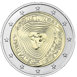 2 euro Lituanie 2019