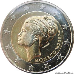 2 euro - Monaco 2007
