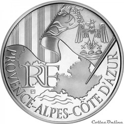 10 euros Provence-Alpes-Cote d'Azur 2010
