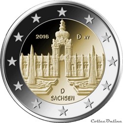 2 euro - Allemagne 2016