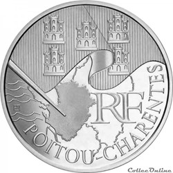 10 euros Poitou-Charentes 2010
