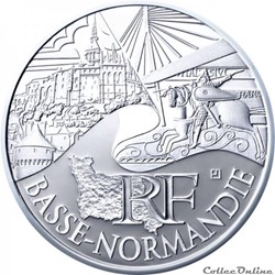 10 euros Basse-Normandie 2011