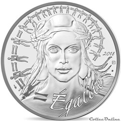 20 euros Marianne-Egalité 2018