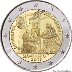 2 euro - Slovaquie 2017