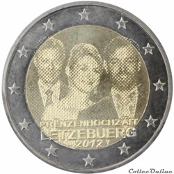 2 euro - Luxembourg 2012