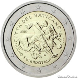 2 euro - Vatican 2010