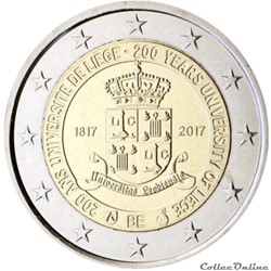 2 euro - Belgique 2017