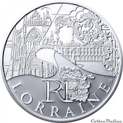 10 euros Lorraine 2011
