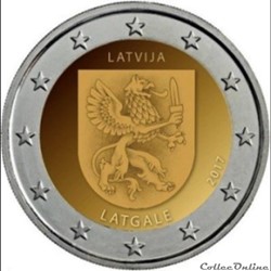 2 euro - Lettonie 2017