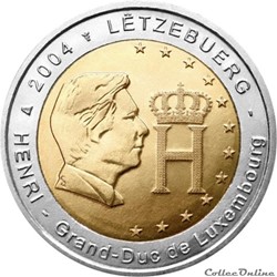 2 euro - Luxembourg 2004