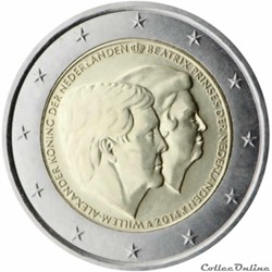 2 euro - Pays-Bas 2014