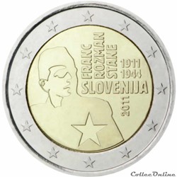 2 euro Slovénie 2011