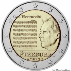 2 euro - Luxembourg 2013