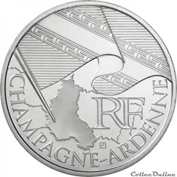 10 euros Champagne-Ardenne 2010